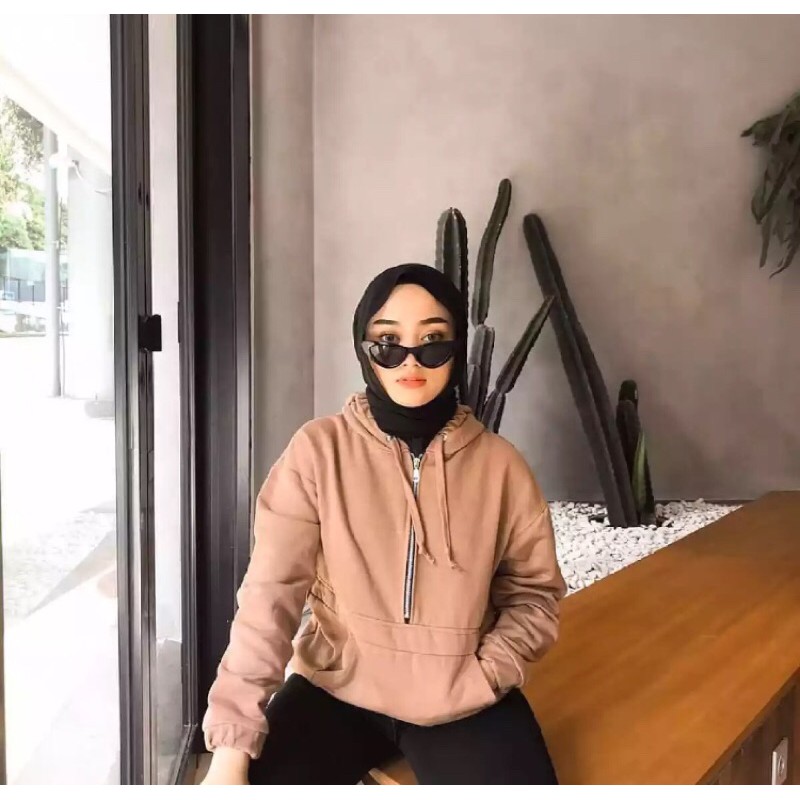 ZARA SWEATER HOODIE ZIPPER TERMURAH SWEATER KEKINIAN