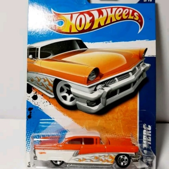 Hotwheels 56 merc 2010 open kap rare