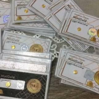 Mini gold logam mulia 24 k Shopee Indonesia