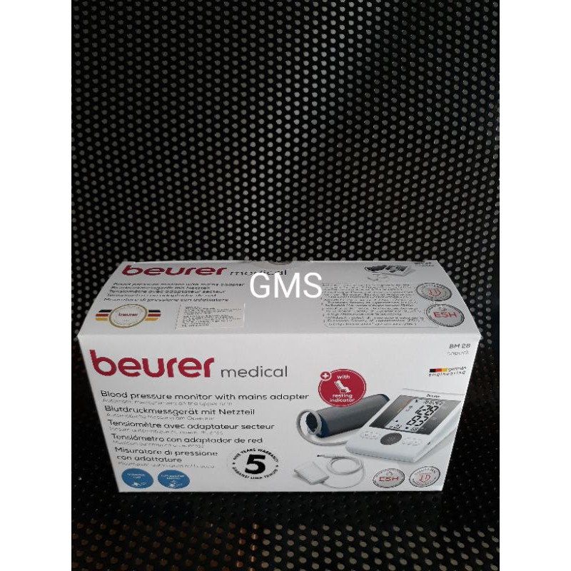 Tensimeter  Digital BM 28 Beurer Germany Plus Adaptor