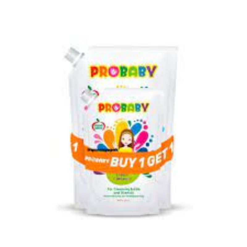 PROBABY LIQUID CLEANSER 450 ML FREE 150 ML / SABUN PENCUCI BOTOL PIRING BAYI DAN ANAK