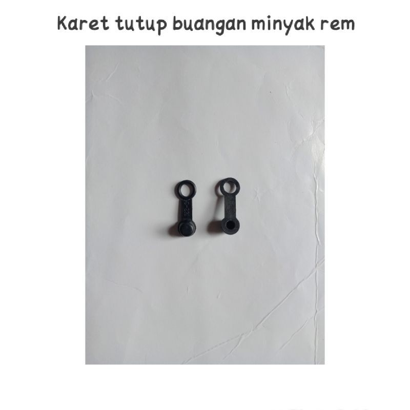 karet tutup buangan baut oli cakram