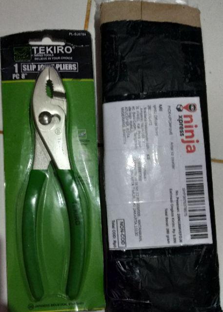 Tang Bongkar Pasang 6 ~ 8 Inch / Slip Joint Pliers Tekiro ( Jepit / Bengkok / Patah )