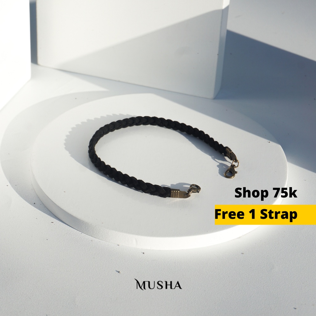 MUSHA Connector Masker - Braid | Tali Masker / Konektor Masker Hijab