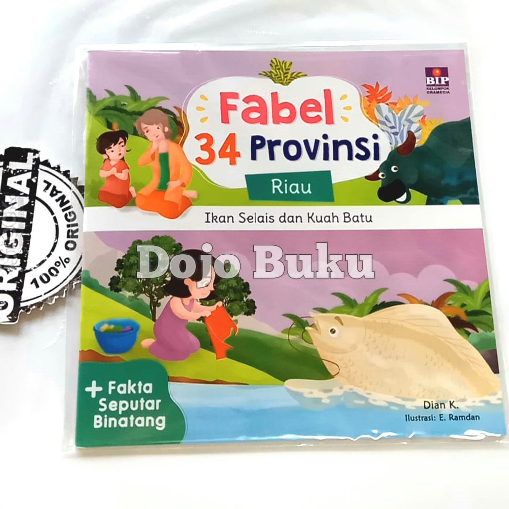 Fabel 34 Provinsi : Riau - Ikan Selais Dan Kuah Batu By Dian K