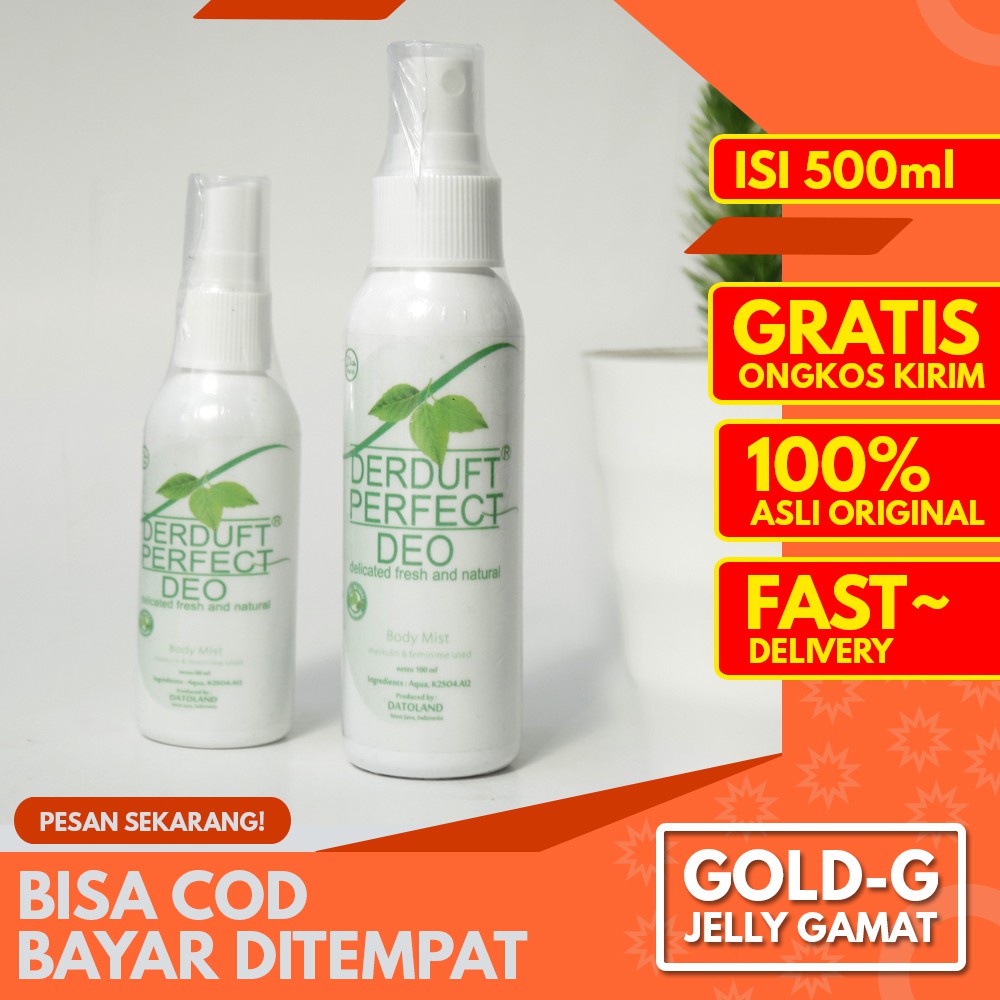 MUJARAB  Obat Panu Paling Ampuh untuk Wajah Non Alkohol, Derduft Perfect Deo