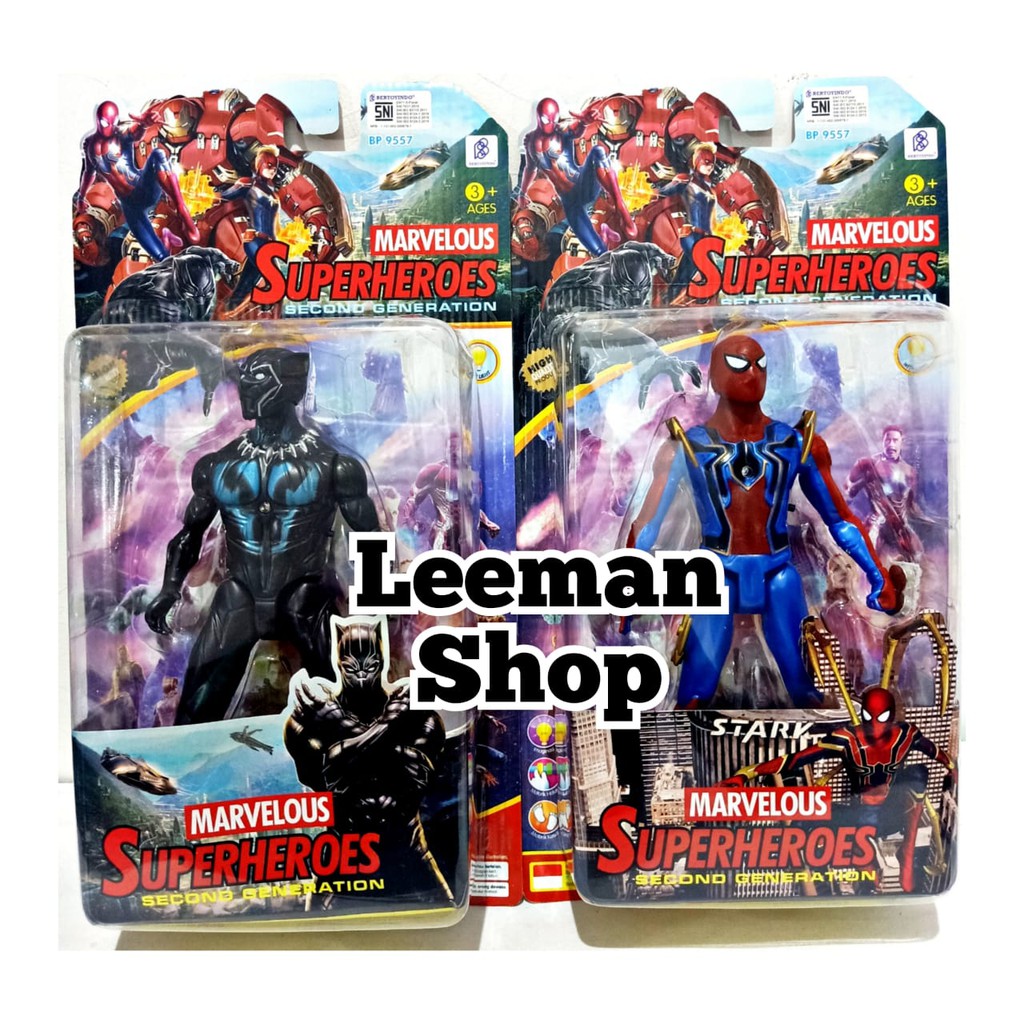 MAINAN ROBOT MARVELOUS SUPERHEROES NO. BP 9557