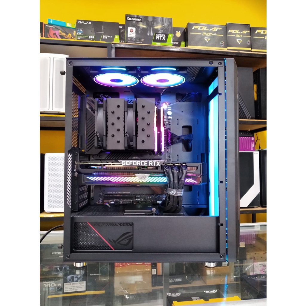Pc Gaming Rakitan Spek Dewa, Intel Core I9-11900k - Asus RTX 3080 Strix