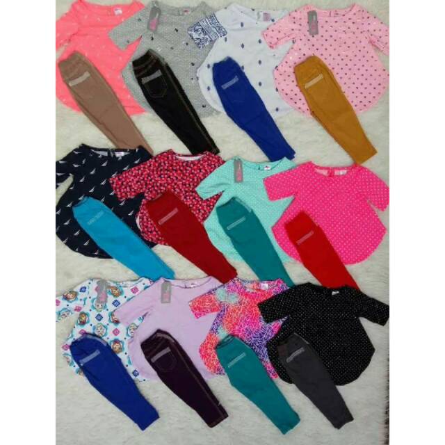 SETELAN TUNIK ANAK 2-5 TAHUN