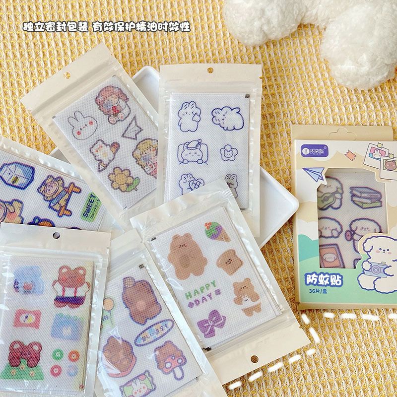 (Pimenova) Stiker Anti Nyamuk 1sheet/36 pcs patch mosquito repellent 100% Natural