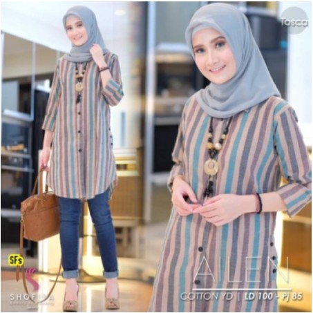 AILEN TUNIK TUNIK SALUR PREMIUM BEST SELLER ORIGINAL SHOFIYA