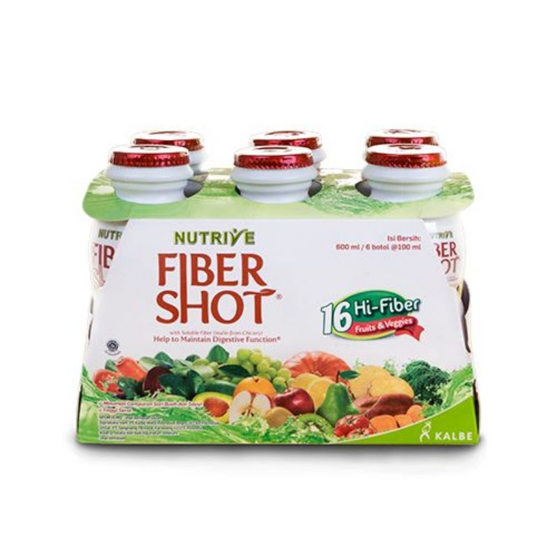 

Nutrive Fibershot Fruit Veggie 6x100ml