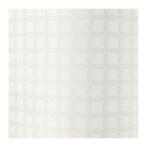 SAXALVEN Tirai shower 180x200 cm putih