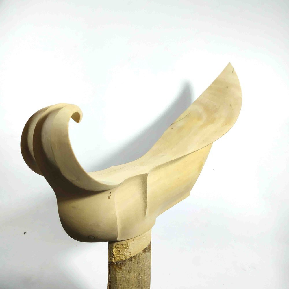 Warangka Keris Ladrang Solo Surakarta Kayu Cendana Wangi Natural Original