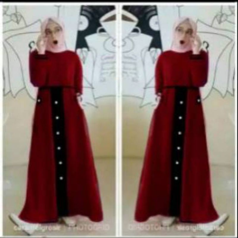 Tya dress fashion muslim wanita remaja