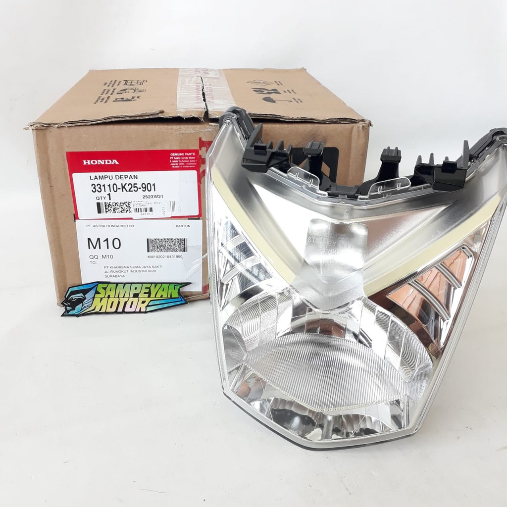 Headlamp Reflektor Lampu Depan Honda Beat FI Original AHM
