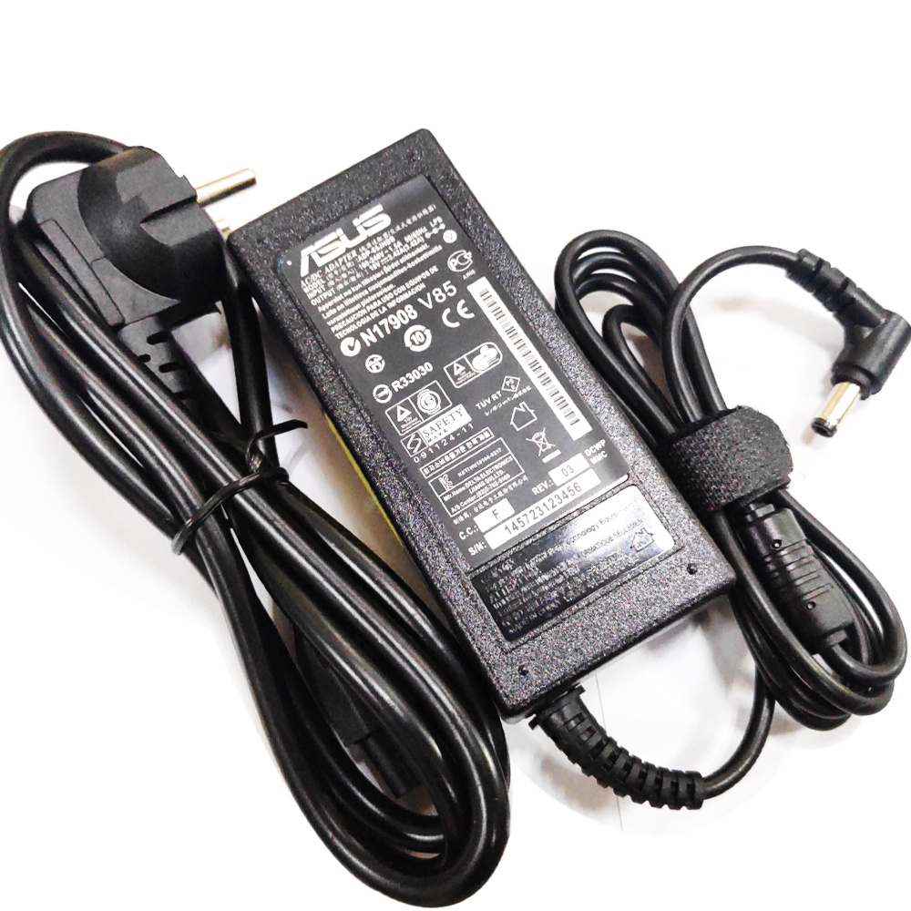 Adaptor Charger Laptop Asus Original 19V 3.42A 65W A42 A42F A43 A43E A43S A43U A44 A44H 45 X45A X45C X45U X45VD K43U K43S K43SC K43SJ K43JC K43JM