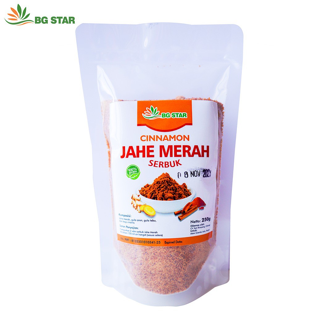 

Jahe Merah Serbuk Cinnamon Herbal