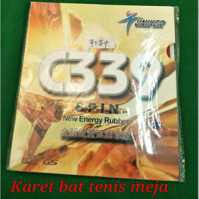Karet bat tenis meja / karet bet pingpong Uniker C339