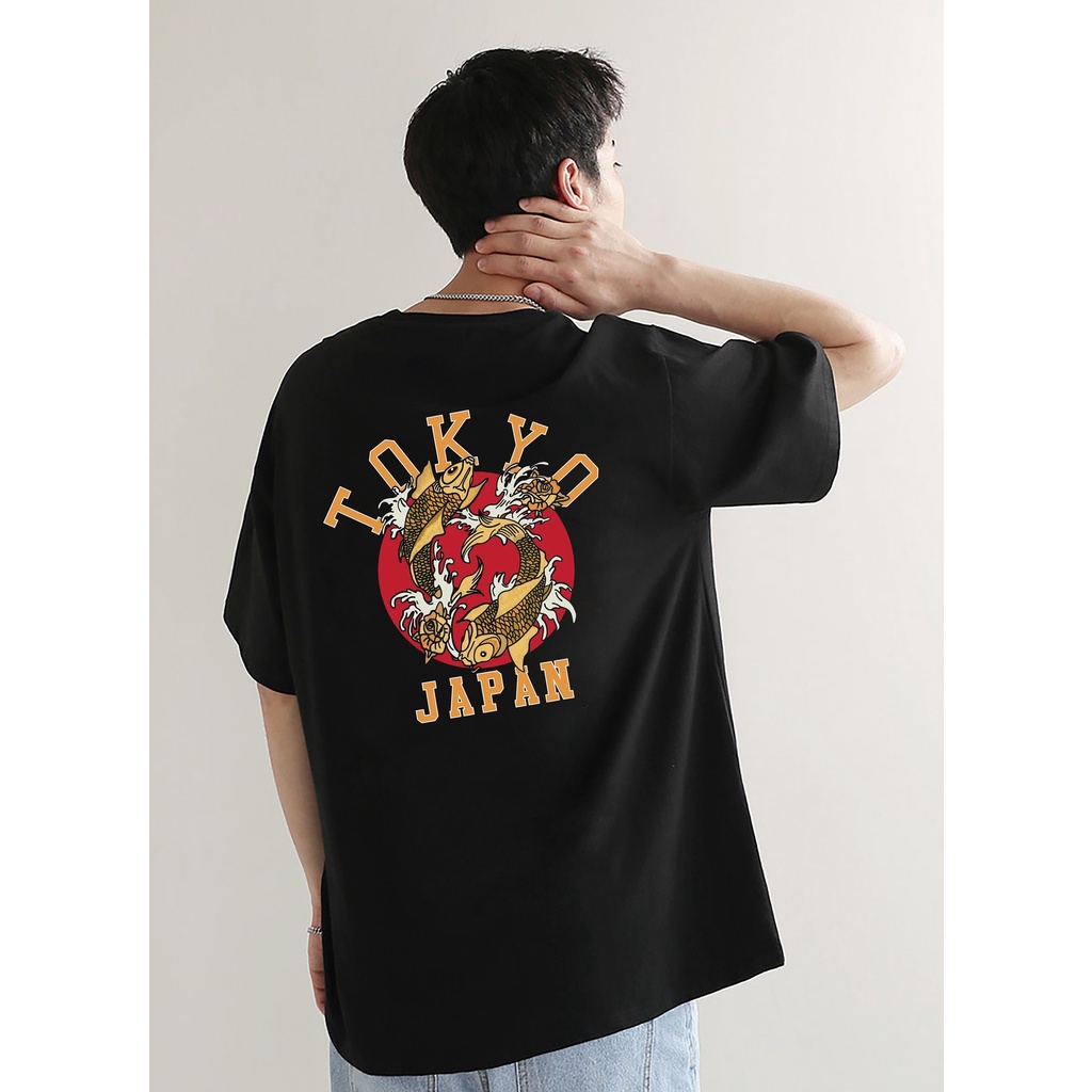 TSHIRT MEMPHIS ORIGINS SHIBUYA TOKYO OVERSIZE / KAOS JEPANG TOKYO