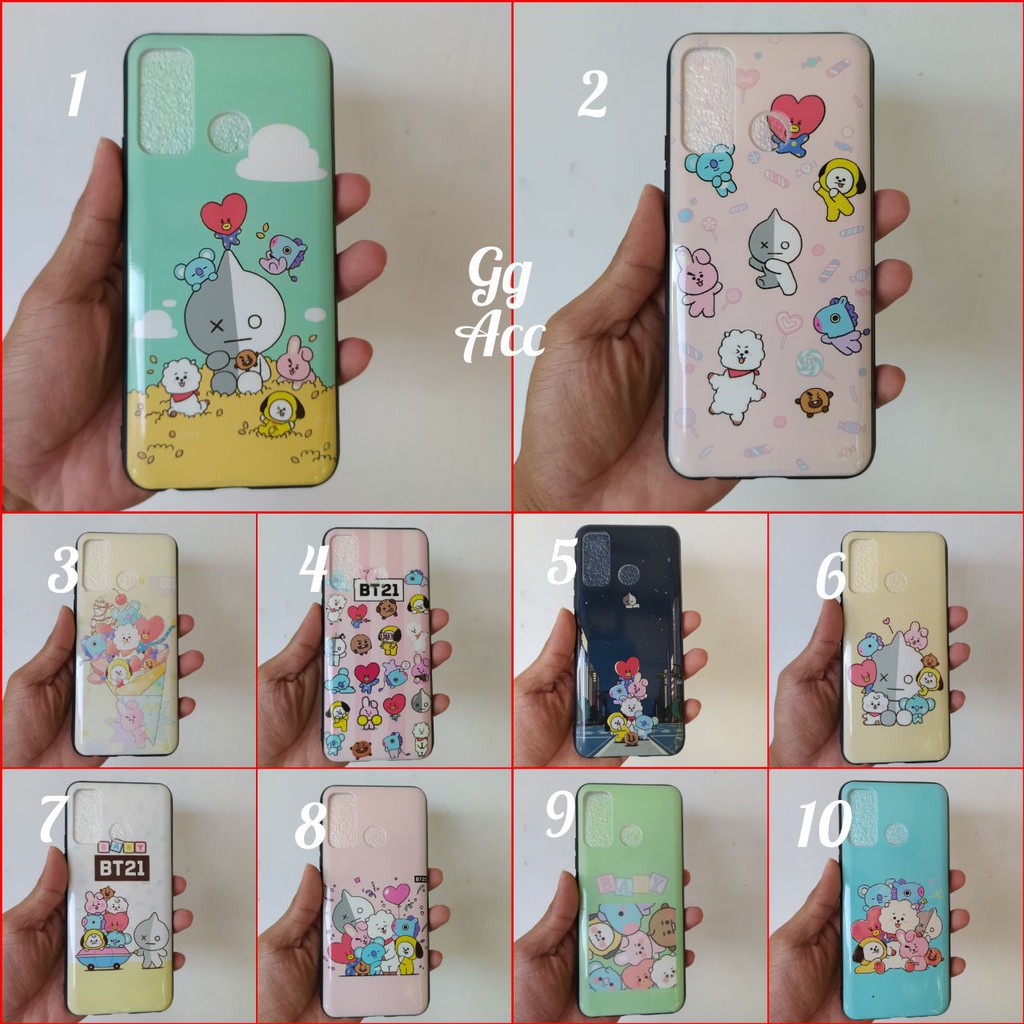 Soft Case Silikon Infinix Smart 5 Motif Karakter Bts