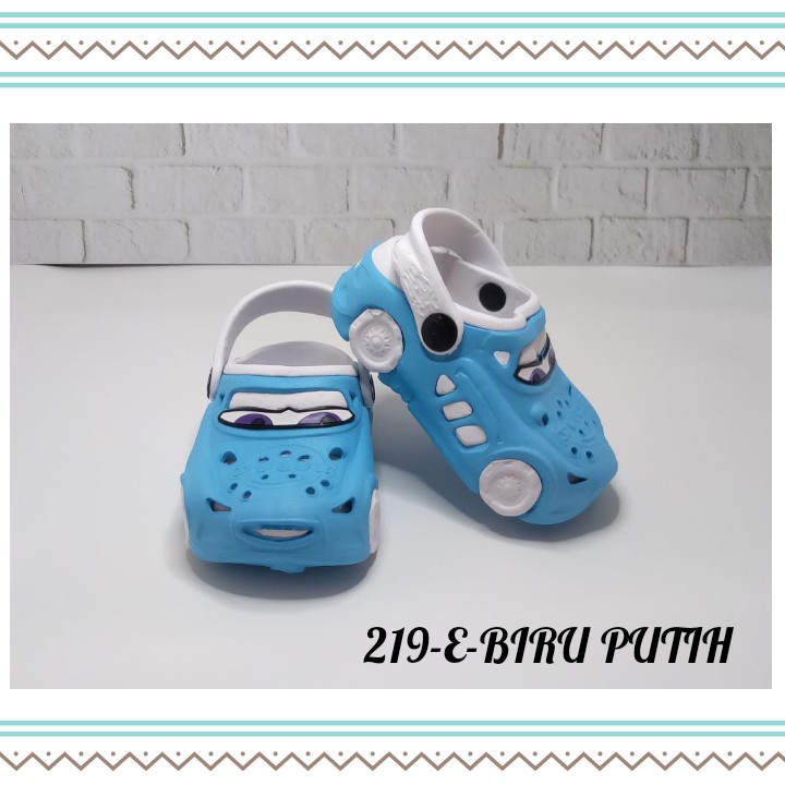 SANDAL DULUX ANAK BALITA - ANAK PAUD MOTIF MCQUEEN LUCU CODE 219E 19-24