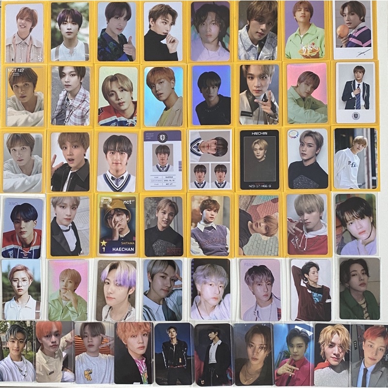 PC HAECHAN KIHNO DEPARTURE AC R CARD SAITAMA B2S RENJUN GOJEK BORING JENO MARK CHENLE TAEIL YANGYANG
