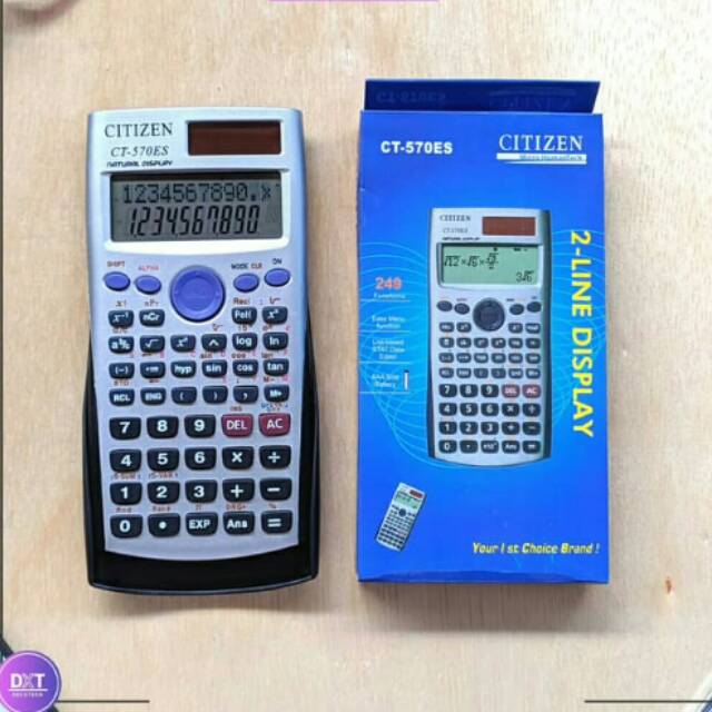 

KALKULATOR/CALCULATOR ILMIAH/SCENTIFIC/CITIZEN FX 570ES#READY