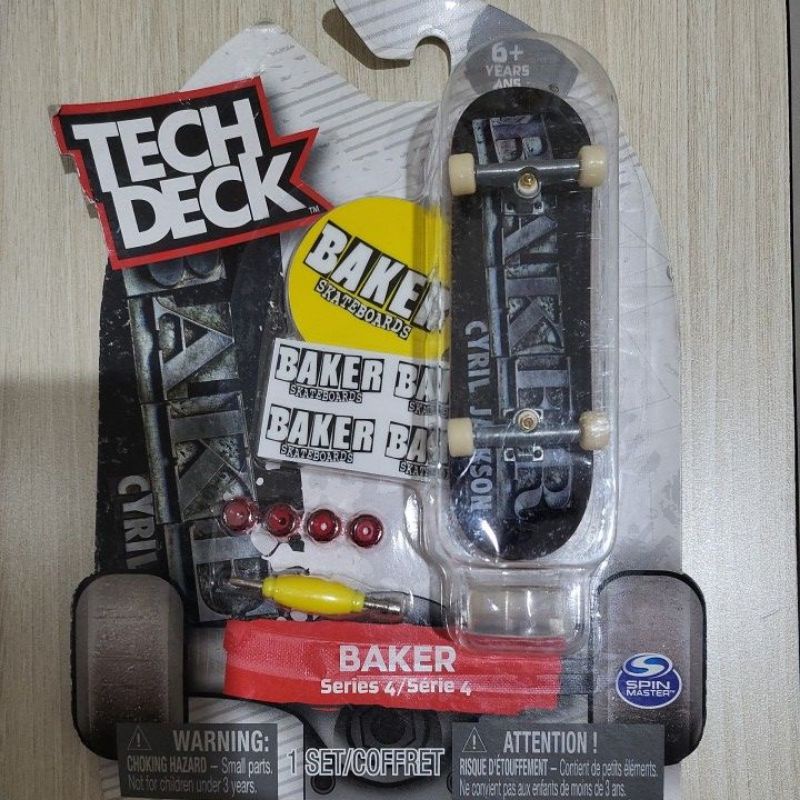 Tech Deck Baker Cyril Jackson Ultra Rare