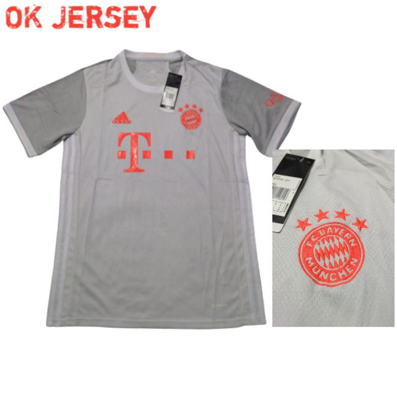 JERSEY BOLA BAYERN MUNCHEN AWAY 2020/2021 IMPORT GRADE ORI