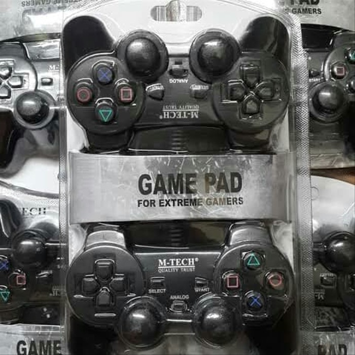 Joystick / Game Pad / Stick PC Laptop Komputer Double Analog Hitam USB