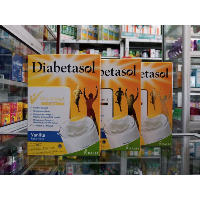 DIABETASOL VITA DIGEST RASA VANILA 170 gr ED 05/2024