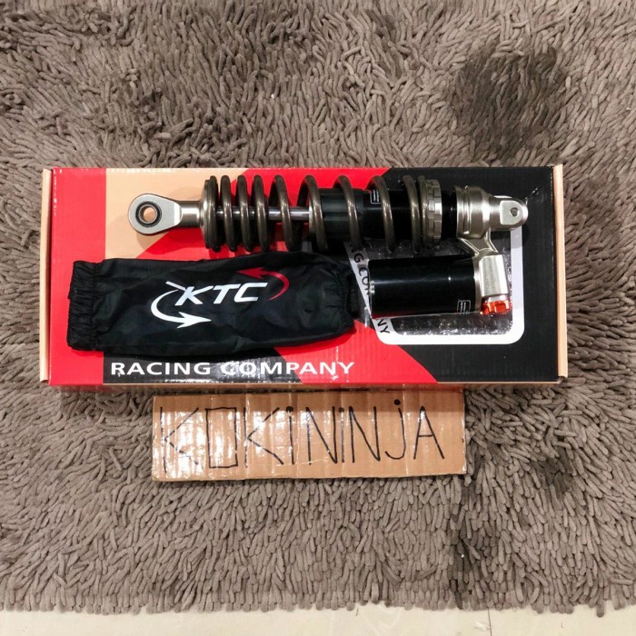 shock ktc apex matic 300mm single tabung bawah klik extreme titanium
