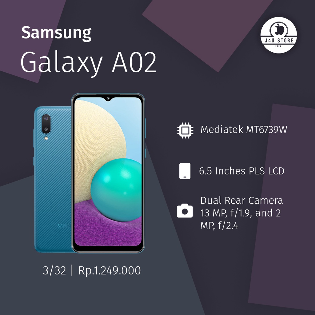 Samsung A02 3/32 Second Fullset