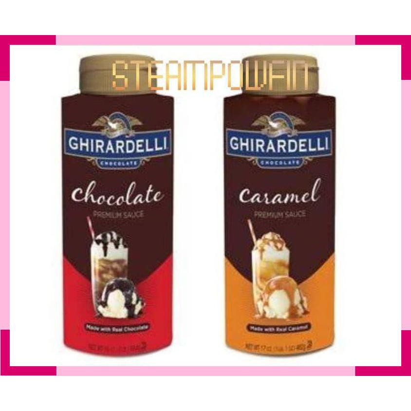 

Ghirardelli Caramel Sauce USA Topping Saus Karamel Syrup