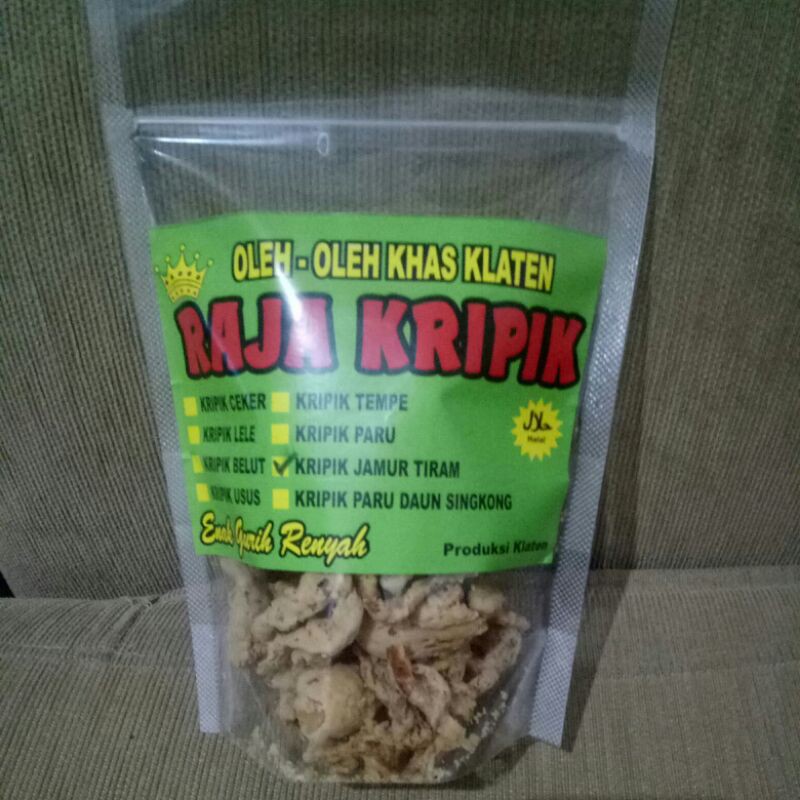 

KRIPIK JAMUR TIRAM ENAK