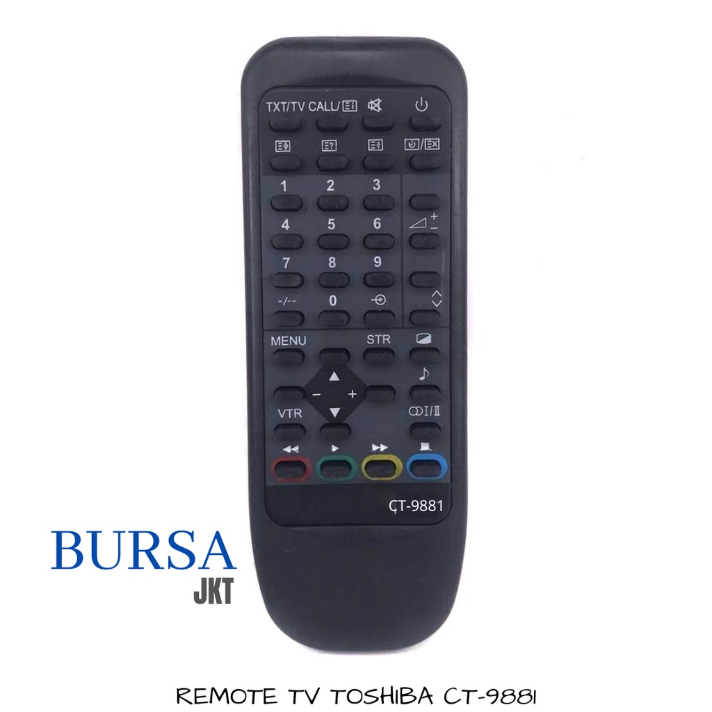 REMOTE TOSHIBA BOMBA REGZA REMOT PENGGANTI ANALOG