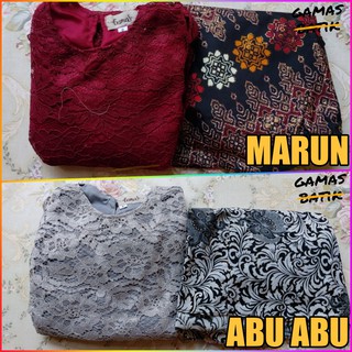  Murah  Meriah  Kebaya Anak  Brukat Aurora Modern TK SD  