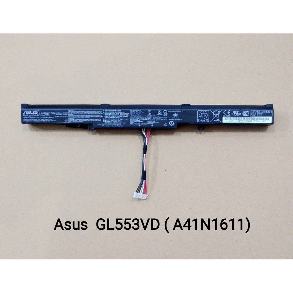 ORIGINAL BATTERY BATERAI LAPTOP ASUS GL553VD FX553VD  (A41N1611)