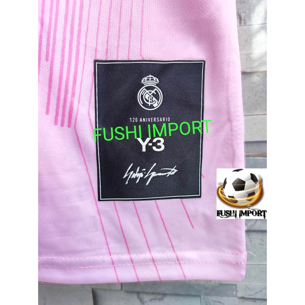 Jersey Baju Bola Madrid Kiper Goalkeeper Special PINK 2022 Grade Ori