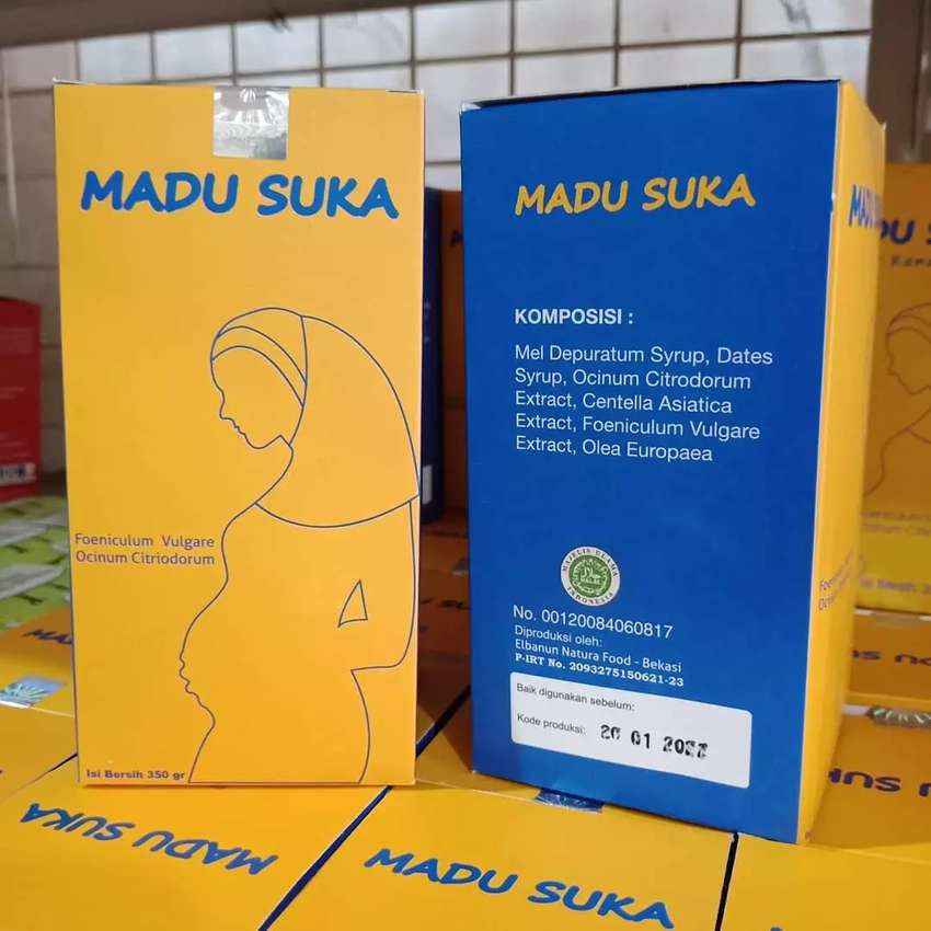 Madu suka madu Penyubur Kandungan Isi 350 ml Al Mabruroh