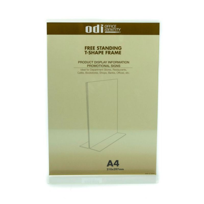 

Ace odi Sign Holder Acrylic Akrilik Vertikal T A4