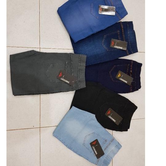 Best Seller PROMO TERMURAH JEANS EXTRA JUMBO WANITA/FULL PINGGANG KARET/ LEVIS PINGGANG KARET/MUAT B