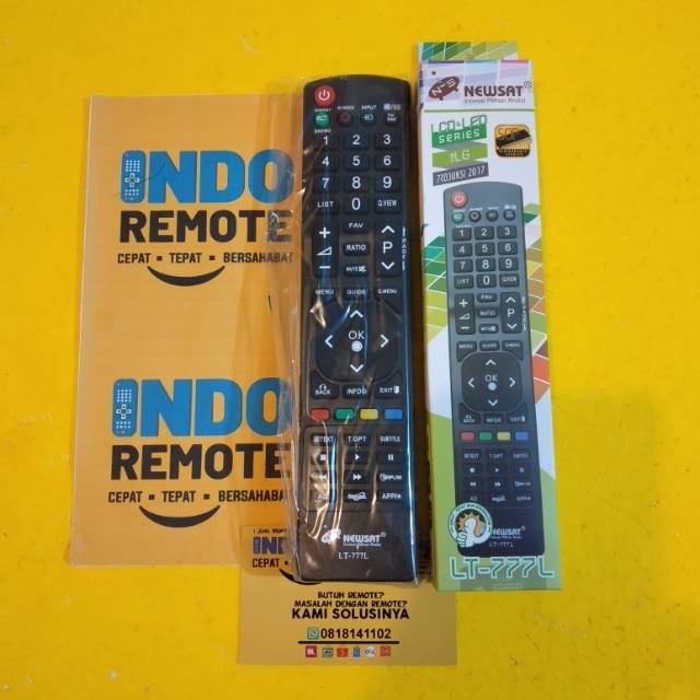 REMOTE MULTI TV LG NEWSAT