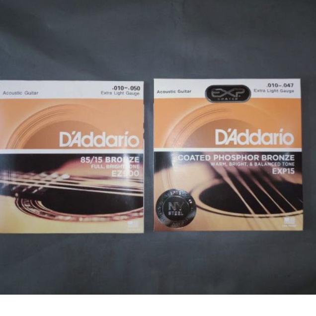 (Z5J9) senar gitar D'Addario akustik 010 - senar gitar akustik - senar dedario - senar dadario //Dis