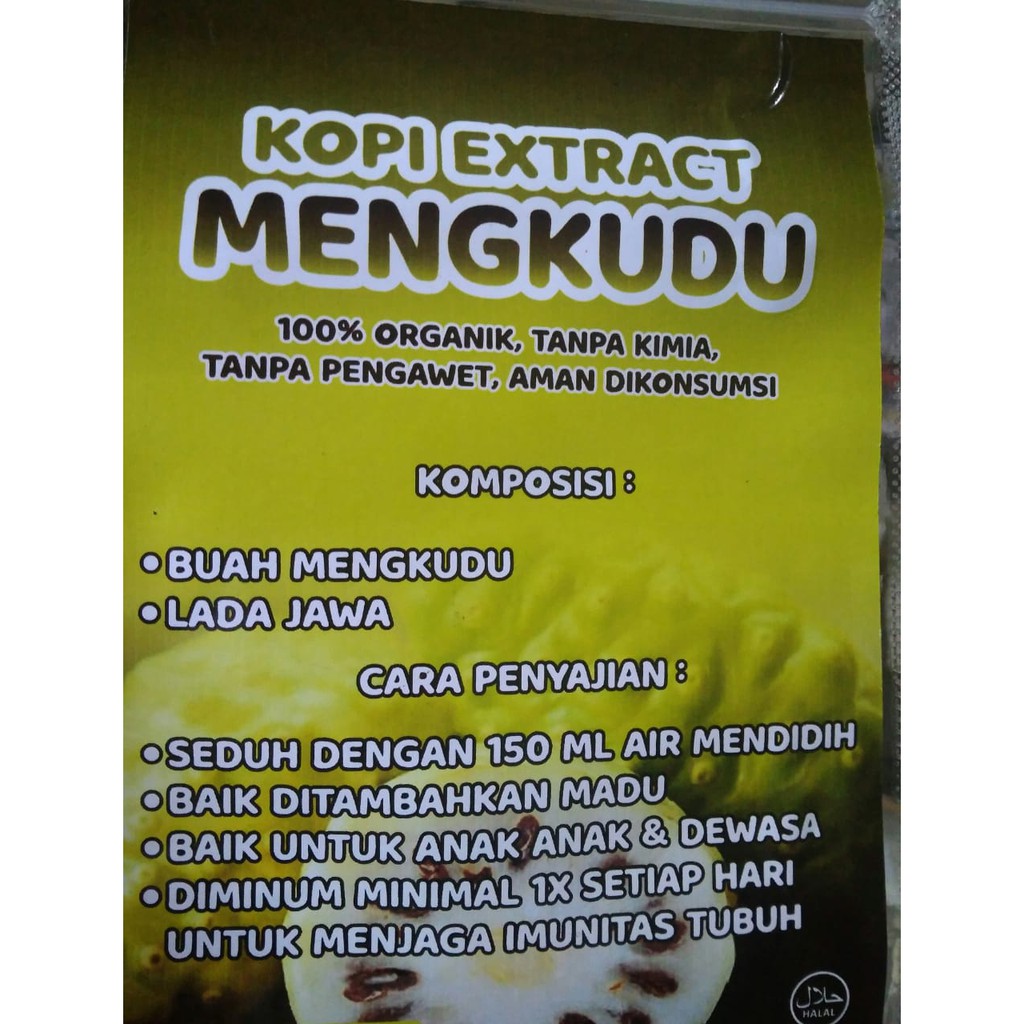 

kopi extract mengkudu plus royal jelly