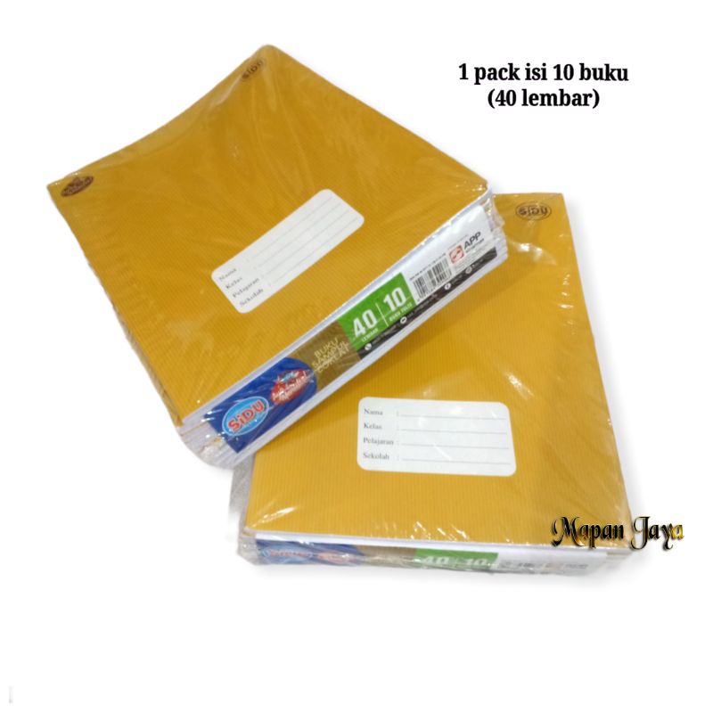 

Buku Tulis SIDU KRAFT 40 lembar