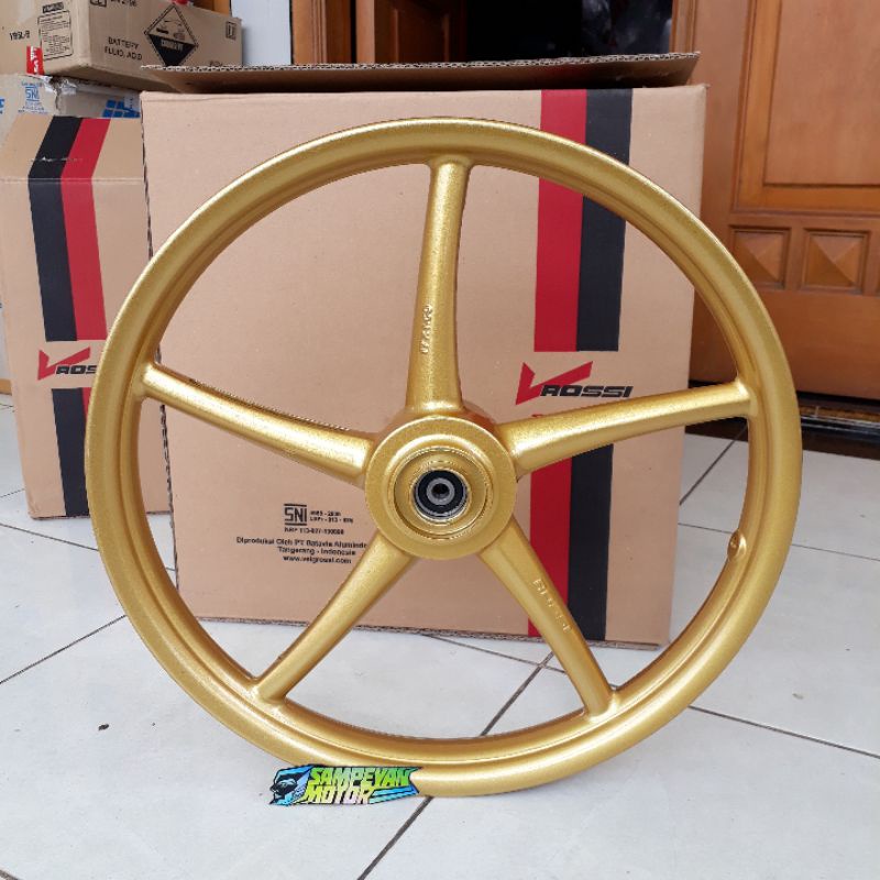 Velg Palang Racing Depan Yamaha Jupiter Z Gold VRossi Sanca Model RCB