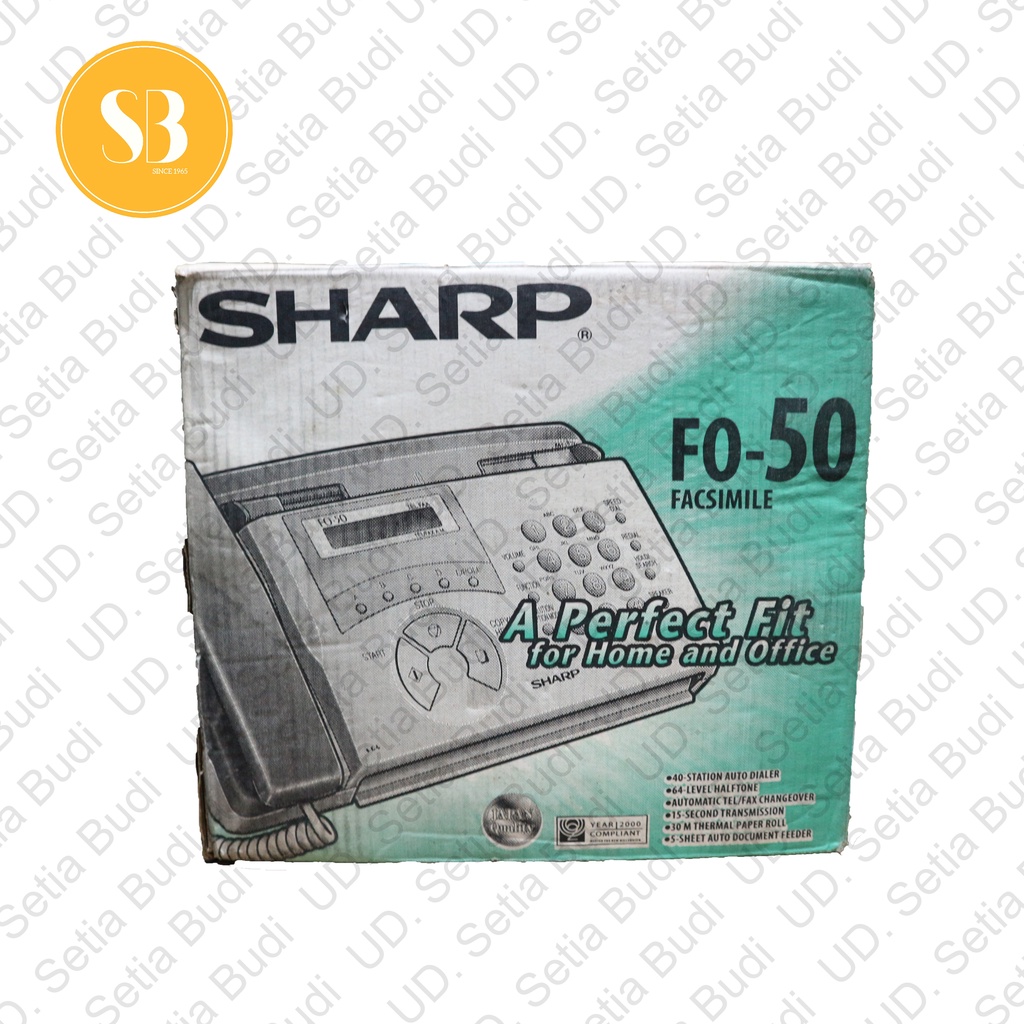 Mesin Fax Kertas Thermal Sharp FO-50