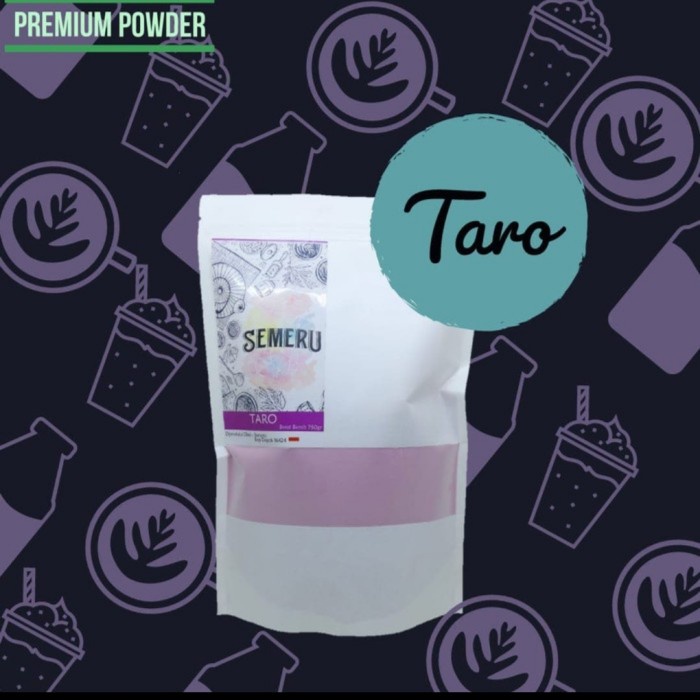 

Powder Taro Premium / Semeru / 750gr / Bubuk / Taro / Murah /